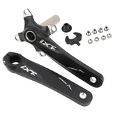 JIANKUN IXF Mountain Bike Hollow Crank Modified Single-plate Left and Right Cranks Crankshaft Bottom Axle, Left and Right Crank, Left and Right Crank+Bottom Bracket